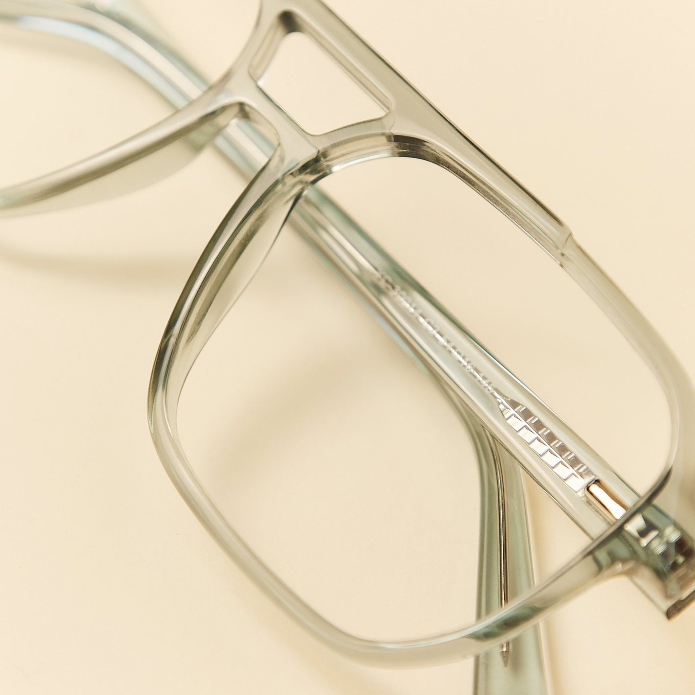transparent acetate aviator