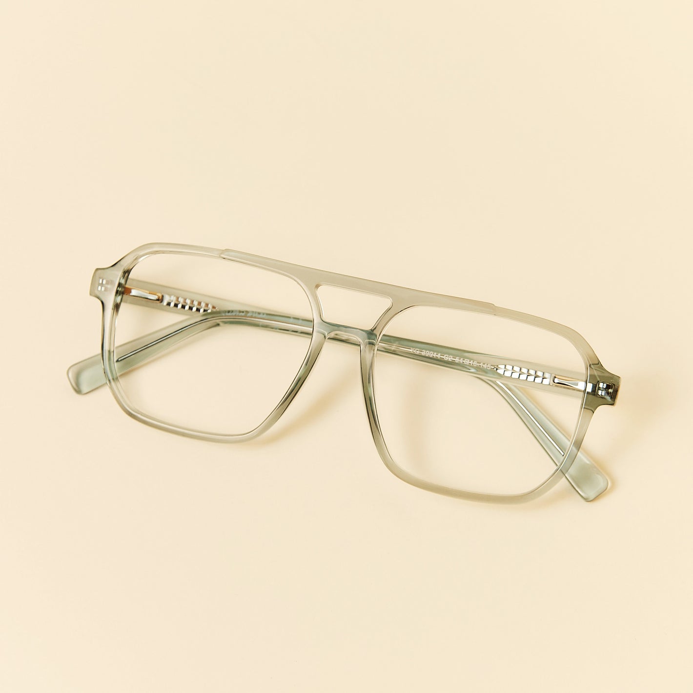 transparent acetate aviator