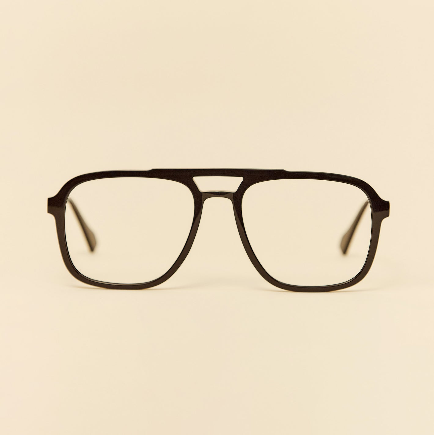 black square aviator