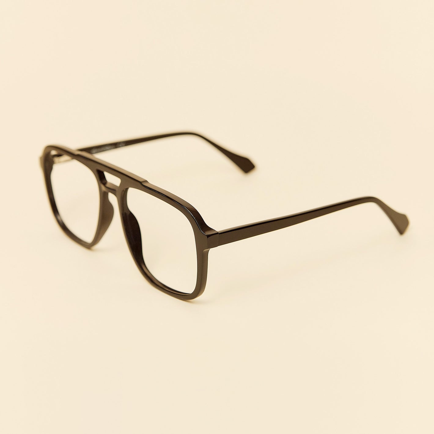 black square aviator